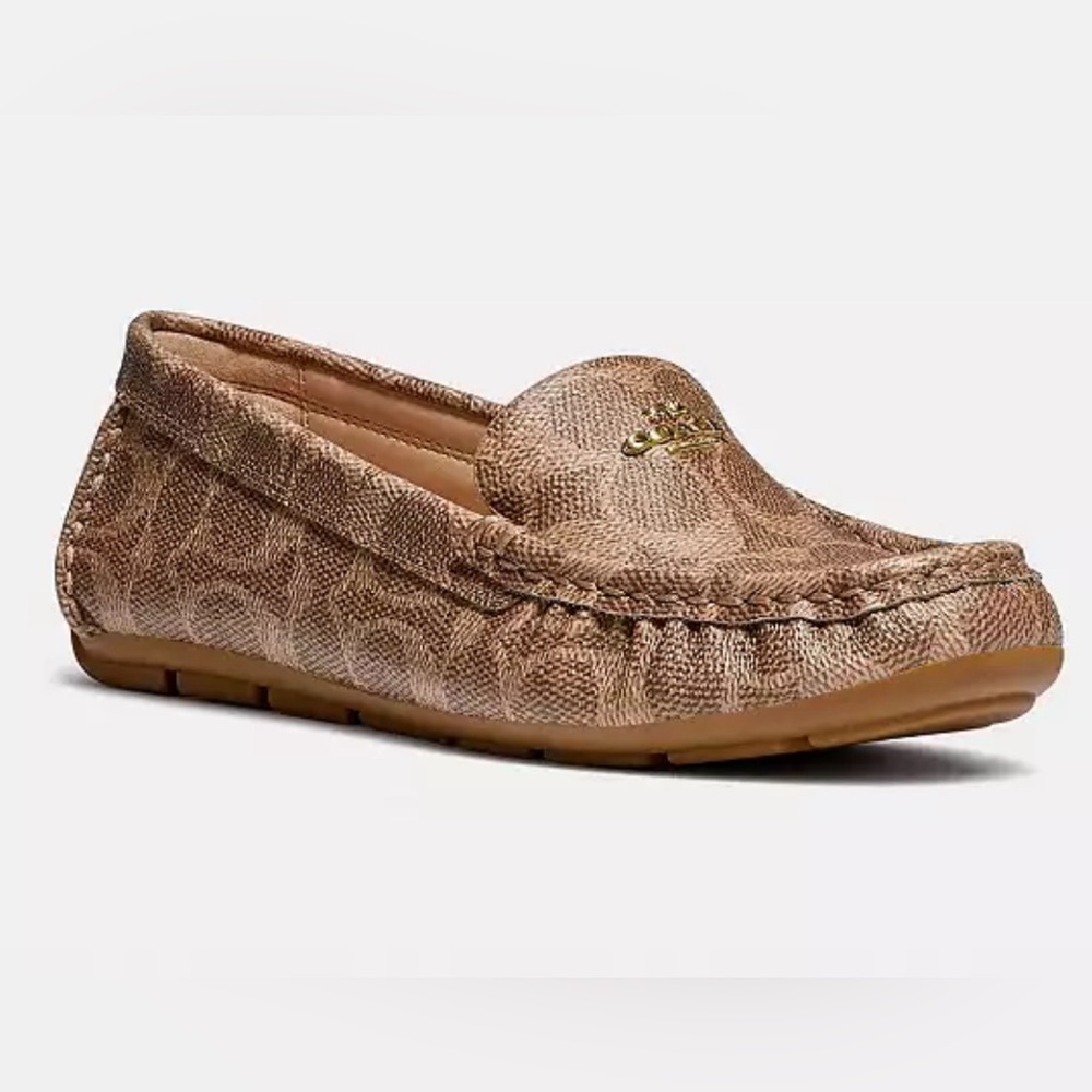 Coach Marley Coated Canvas Shoes Size 8- Brand New